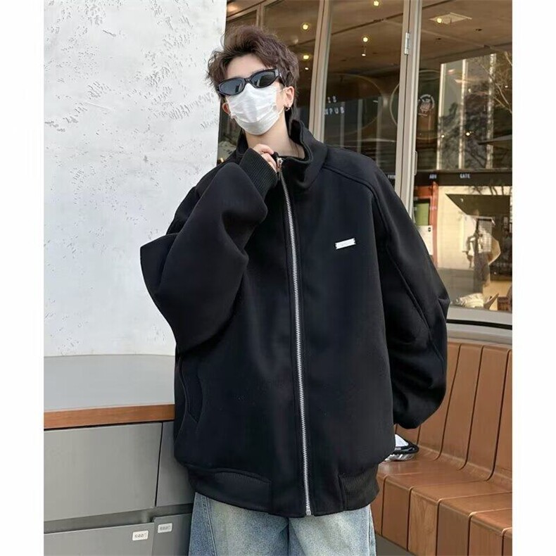 简约纯色立领休闲夹克外套JK505P75,男装夹克,星座1116-2