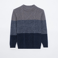 BSS6128限价258元男士新款长袖半高领纯羊毛针织衫休闲青年P180，男装针织衫/毛衣，电商B360