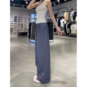 网图，现货美式格子休闲裤抖音得物可送样A061-XX80011-特批35图片
