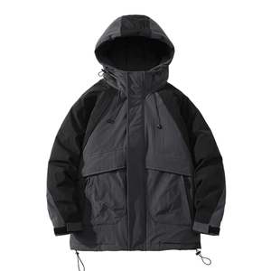 冬上新加绒加厚羽绒服中性百搭冲锋衣外套男女 8319-P220 控价318图片