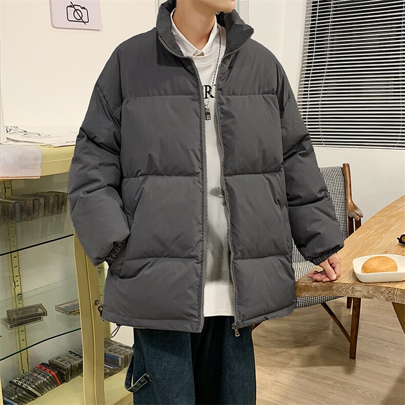 小牛津覆膜三防面料光板棉衣棉服棉袄面包服MY888-P50,男装棉衣,电商B219