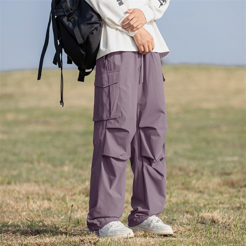 美式机能工装裤男款户外宽松直筒潮流登山冲锋休闲裤K3502特P50,男装休闲裤,星座309（原A406）