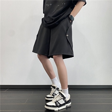 INS潮流夏季新款冰丝西装短裤宽松五分裤B315-24093-特p30控58，男装牛仔裤，电商B315