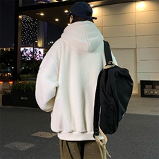 2023冬上新加绒加厚休闲棉衣羊羔绒连帽外套男女992-P110控价158，男装棉衣，电商A441-1