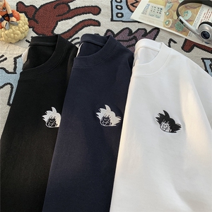 夏季刺绣印花短袖T恤D329-QM715-P25-控39图片