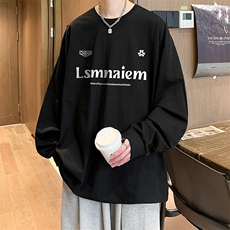 抖音得物供货量大从优可提供视频美式长袖T恤CT731特P25，男装T恤，电商A486-1