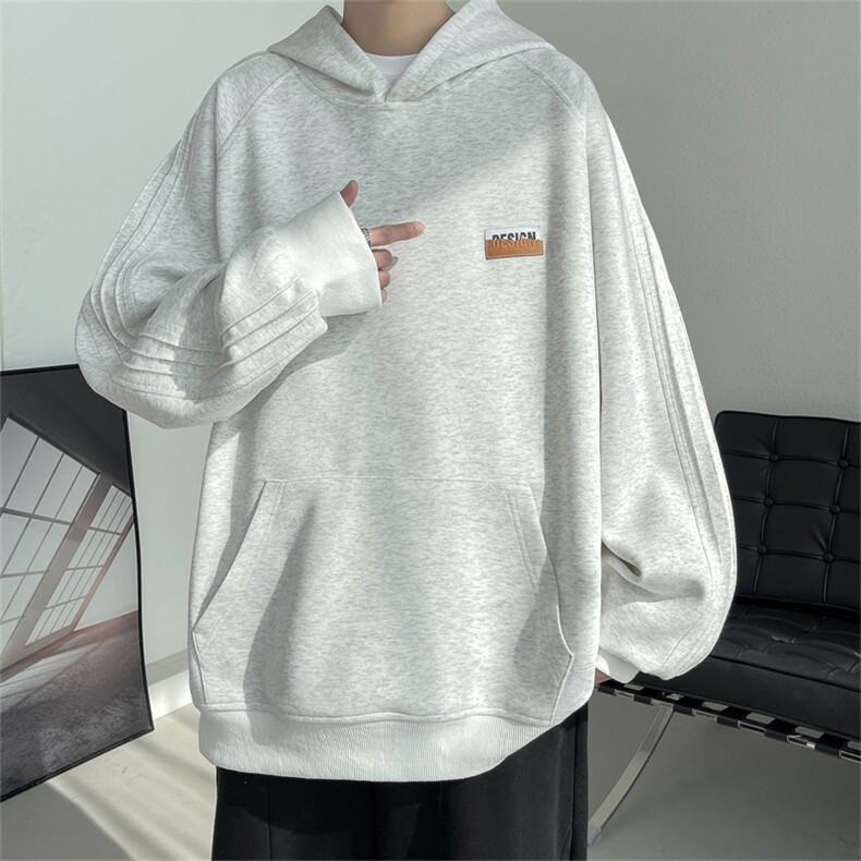 WY122/P60秋装高品质不起球连帽卫衣男宽松大码上衣外套,女装短外套,电商基地A050
