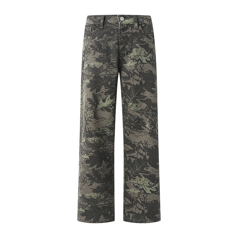 25年春牛仔洗水休闲裤宽松工装裤3D平铺图现货C323-1-C7814-TP45，男装休闲裤，电商C323-1