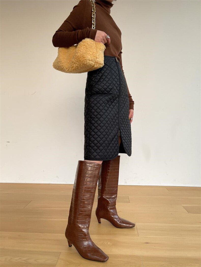 现货～百搭半裙，女装半身裙，LION&CAT(2F)