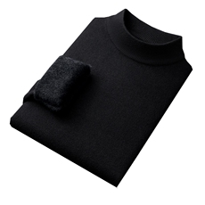 潮牌美式复古圆领羊绒衫毛衣男秋冬季宽松休闲加厚保暖内搭针织衫，男装针织衫/毛衣，电商B212（原钱塘6029）