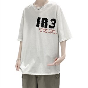 夏季t恤男潮流时尚港风t恤A210-A8328-P28图片