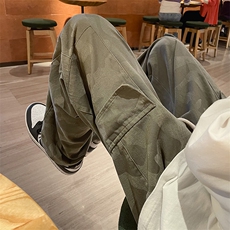 水洗做旧迷彩牛仔裤休闲裤B342-K7019-P50JRP60控69，男装牛仔裤，电商B342