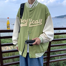 潮流夹克潮男春季棒球领夹克J2120P55，男装夹克，星座1116-2