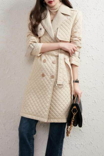 韩版时尚风衣，女装风衣，那茉