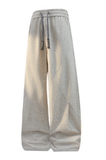 韩版新潮休闲阔腿裤港风文艺高级感潮流百搭长裤WK906-P45，男装休闲裤，星座717