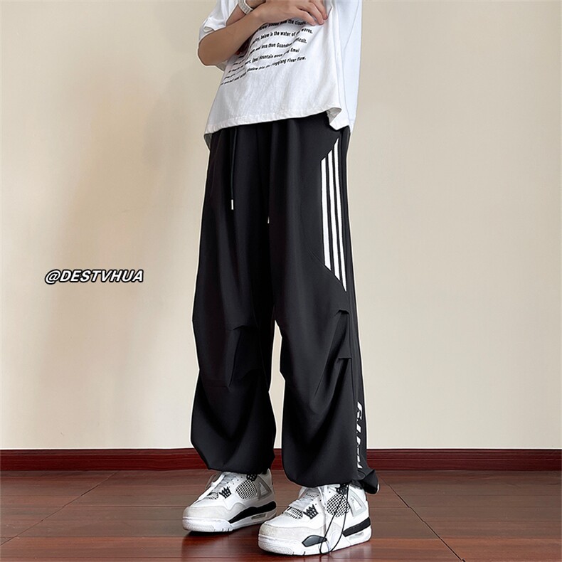 夏秋衔接款速干宽松休闲裤M-5XL-KZ8596-特P35,男装休闲裤,星座417-1（原电商B245）