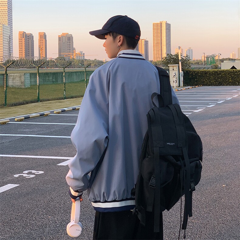 新款上市潮牌情侣春季上衣宽松休闲夹克外套CYJK2126-P45,男装夹克,电商A128