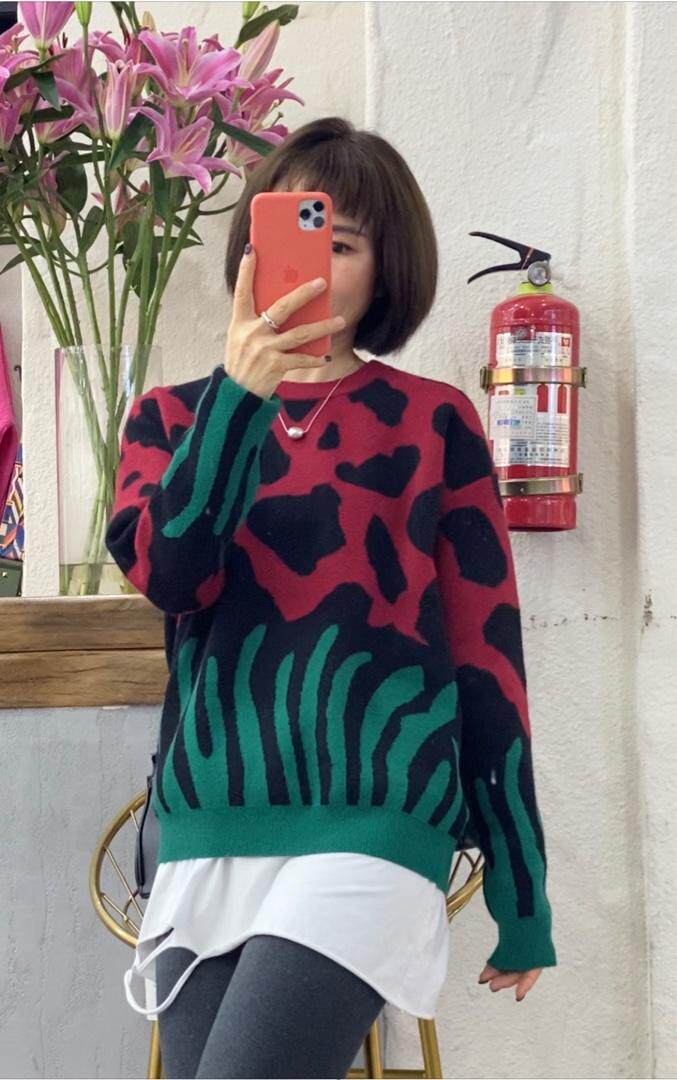 秋冬针织提花，女装，聖仕莲