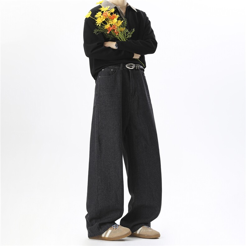 美式cleanfit压褶原牛直筒牛仔裤809B-S008-P48,男装牛仔裤,星座809B（原星座805）
