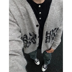 【有货】秋冬高级感慵懒风开衫毛衣男美式针织外套MY452HH-特P58，男装针织衫/毛衣，星座1007（原301D）