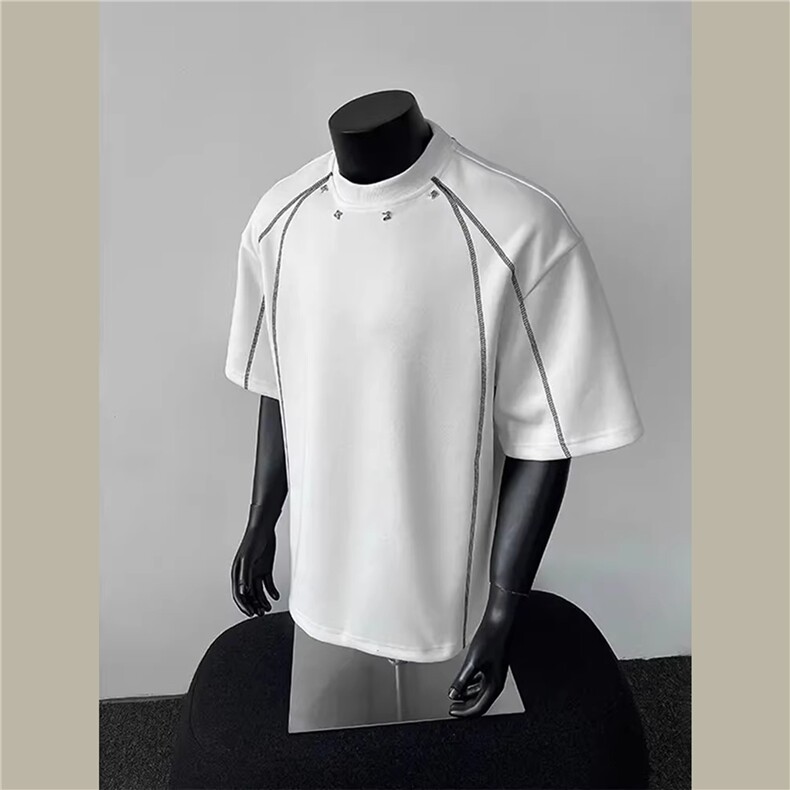 T514-特P26！现货！！新款夏季潮流设计百搭短袖T恤，男装T恤，星座1811B