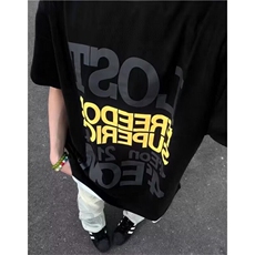 高街痞帅纯棉短袖t恤男春秋夏ins潮青少年情侣宽松上衣T396，男装T恤，星座1116A（原606A-3）