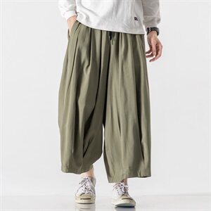 20秋冬 大码日系复古工装休闲哈伦裤情侣中性直筒老爹裤/图片
