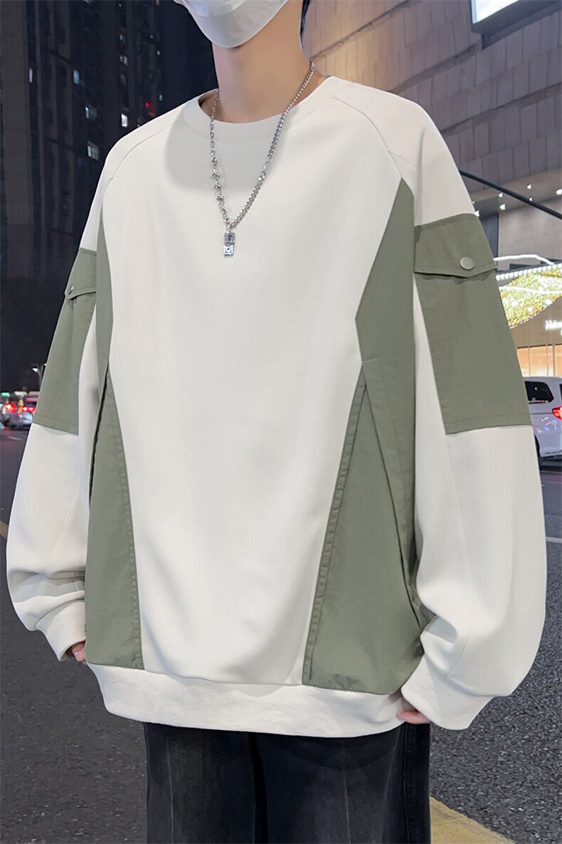 现货6509-P45大码控79春季大码宽松男士卫衣,男装卫衣,星座209