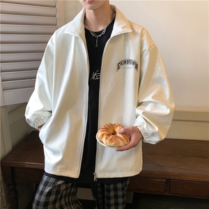 CityBoy鳄鱼纹皮衣男大码潮美式皮夹克男JK7815P90控128图片