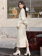 【小香bao款现货】2025新款秋冬时髦时尚小香风法式套装，女装套装/套裙，众宇琦