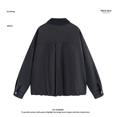平铺~新标90白鸭绒美式休闲拼色羽绒服外套E105/P208，男装羽绒服，电商B331