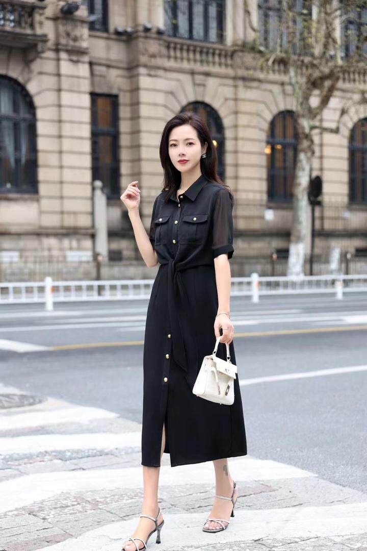 现货新款夏装连衣裙，女装连衣裙，伊丽叶