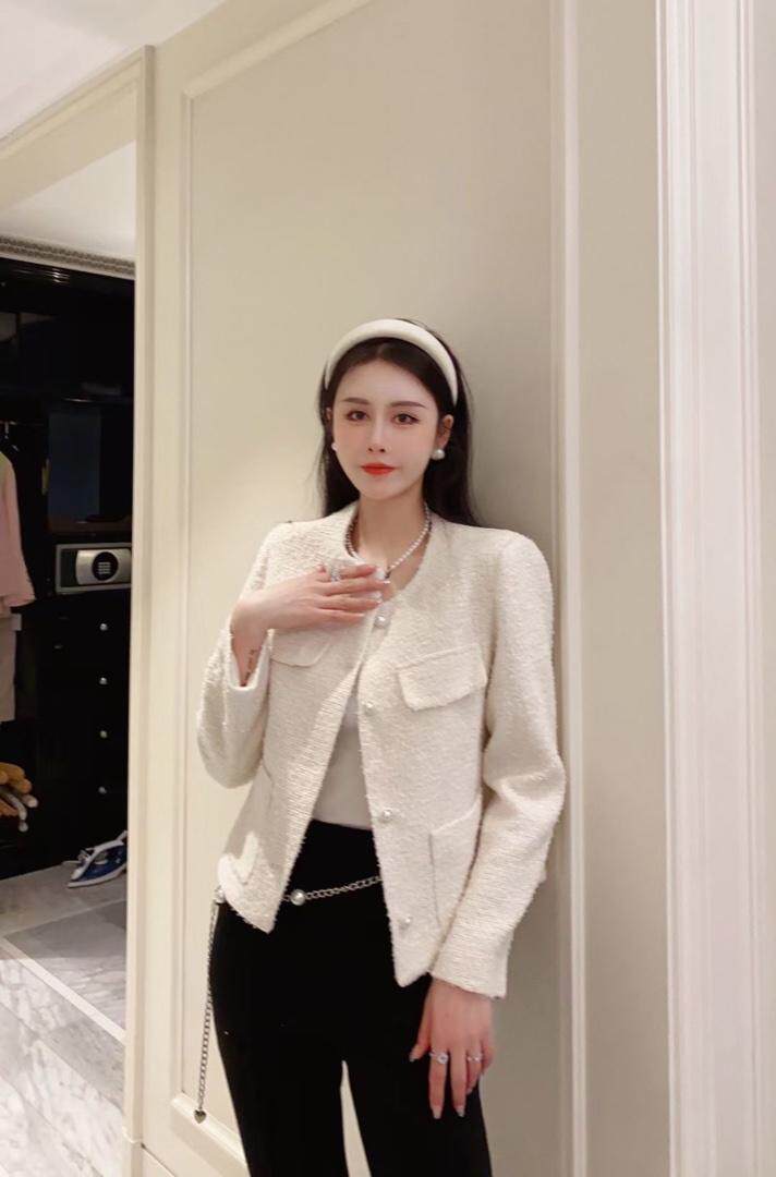 2022春款小香风外套，其它，沐依惜(2F)