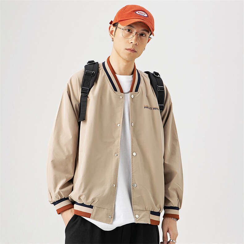 新款上市潮牌情侣春季上衣宽松休闲夹克外套CYJK2126-P45,男装夹克,电商A128