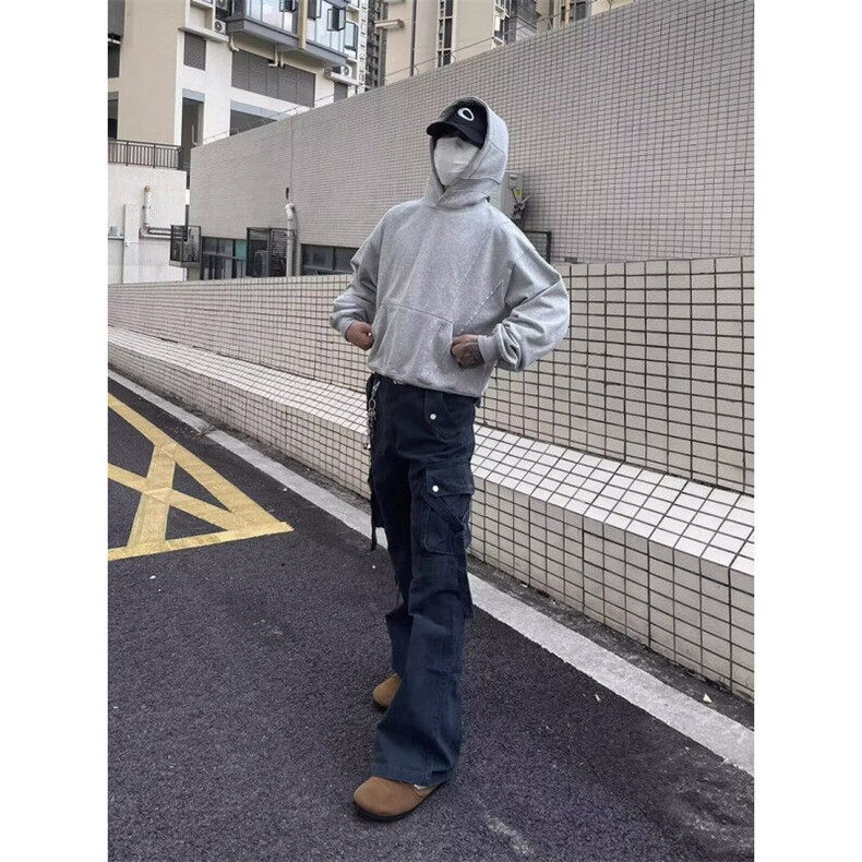 水洗纯棉美式绑带牛仔裤ZK0353-P75,男装牛仔裤,星座313A(原308A-2)