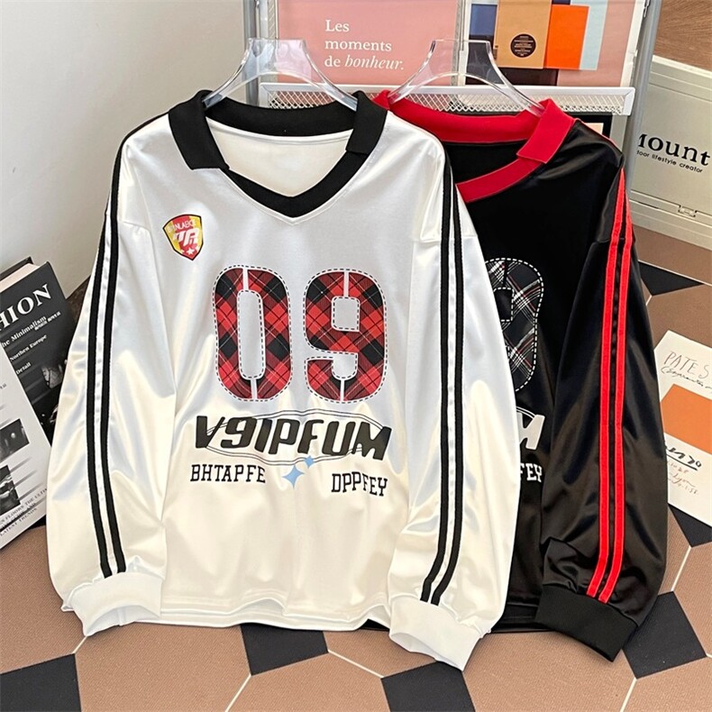 美式复古运动字母印花长袖卫衣HW126P43,男装卫衣,星座1116-2