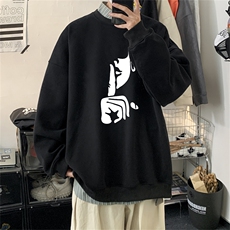 特P25控48秋冬新款男士圆领卫衣宽松休闲日常百搭上衣WQ2427，男装卫衣，电商B370