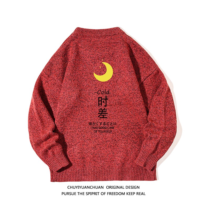 加厚加绒毛衣男大码毛线衣男针织衫M19047-P45加绒款-P65白底,男装针织衫/毛衣,电商A040A