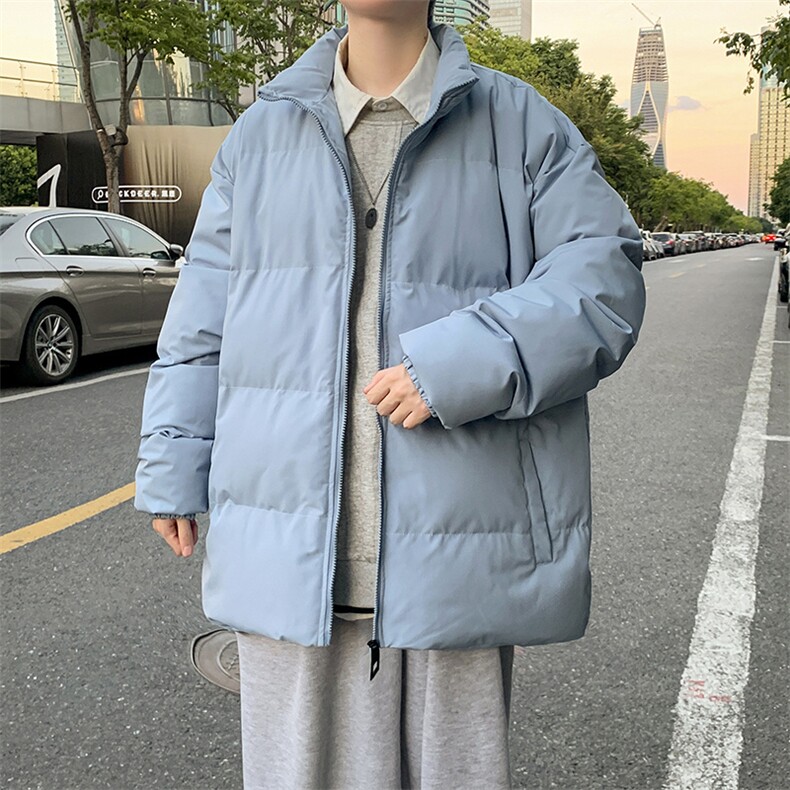2025冬季新款S-5XL多色可选加厚立领棉衣XZ109-1-M2208-P45,男装棉衣,星座109-1