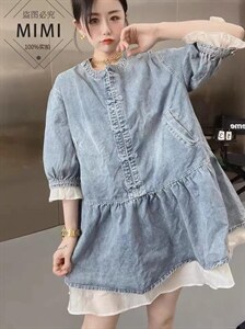 牛仔娃娃裙,其它,6688