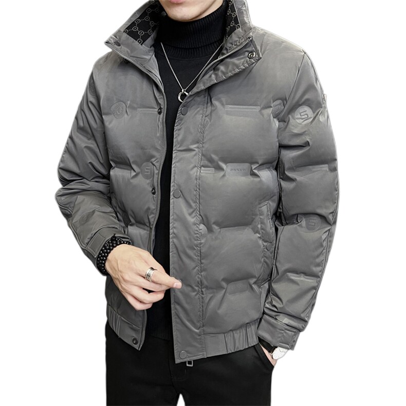 2022冬季短款连帽羽绒服男日系休闲面包服保暖外套Y8820,男装羽绒服,电商A239