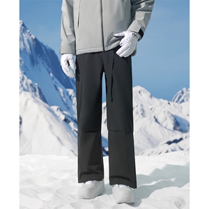 潮流防风加绒加厚单双板中性登山滑雪裤K1002J加绒特批P55控108图片