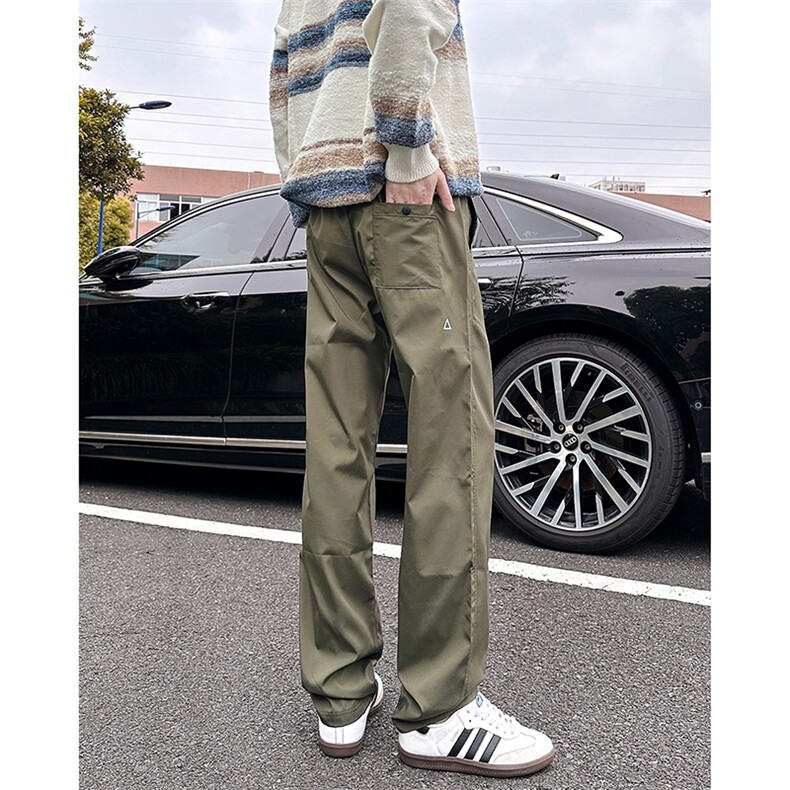A178-XK60015-P24中厚款秋冬季（抽绳版）高品质抖音小脚裤,男装休闲裤,电商A178