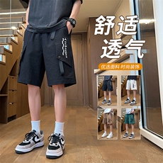 2025夏季新款男士潮牌短裤时尚休闲印花5分裤C208A-6705A-特P28，男装牛仔裤，电商C208A