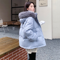时尚气质连帽毛领棉服2025冬季新款韩版ins面包服C526-95，男装棉衣，星座911-2(原星座613-2）