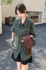 牛仔衬衣，女装衬衫，浙宝069