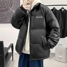 冬季学生港风加绒加厚棉衣外套纯色百搭棉服男士8873-P115控价148，男装棉衣，电商A441-1