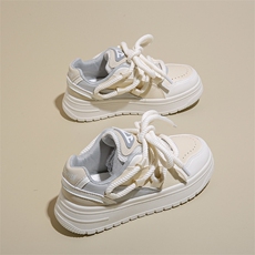 2024小白鞋子女秋季新韩版ins女学生休闲运动百搭板鞋，女鞋休闲鞋，电商A223