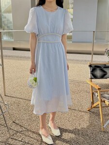 【订单款】夏季气质韩版连衣裙图片