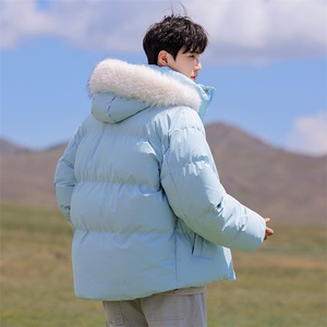 潮流宽松休闲棉衣潮牌高街棉服A161-9988图片